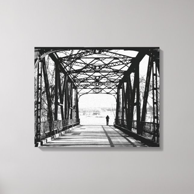 Caminando lejos del lienzo (Anverso)