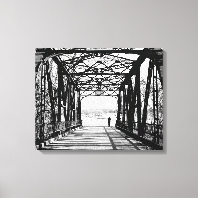 Caminando lejos del lienzo (Anverso)