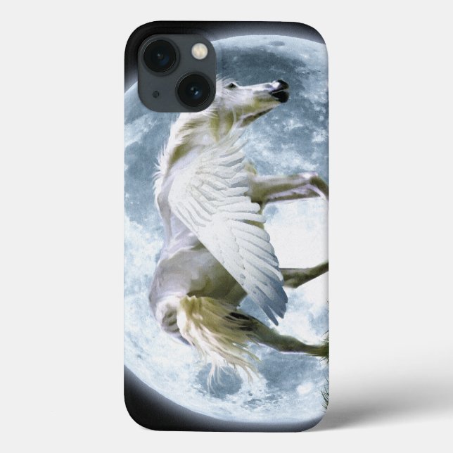 Caminando Pegasus y Funda de arte de fantasía de l (Reverso)