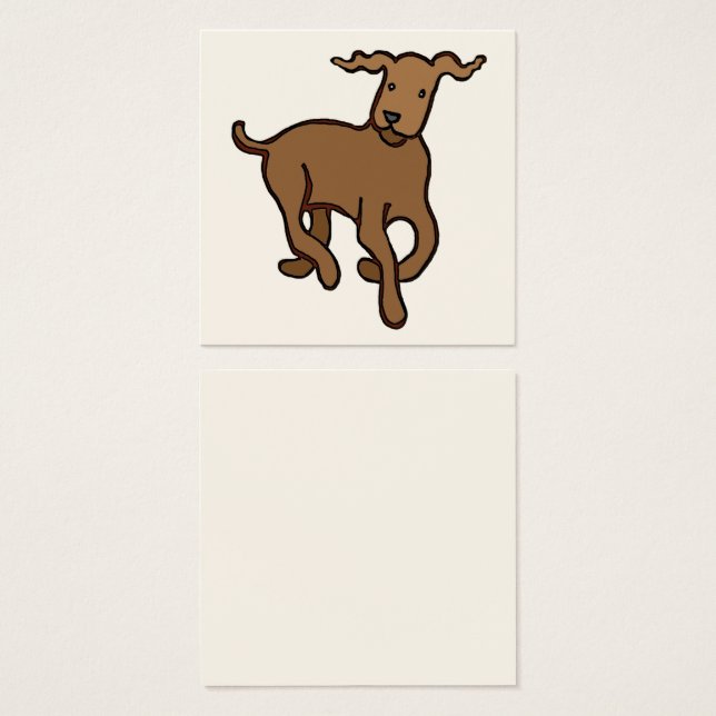 Caminando perro (Anverso y reverso)