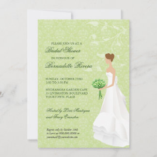 Caminando por la invitación a la ducha de novia Ai