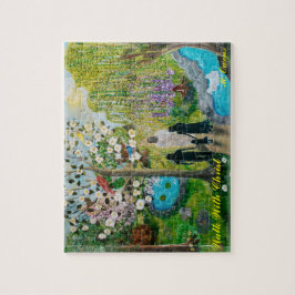 Caminar Con El Rompecabezas De Cristo