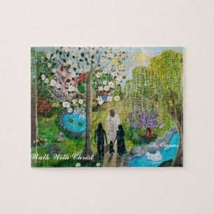 Caminar Con El Rompecabezas De Cristo