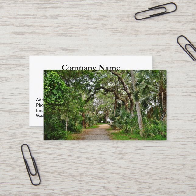 Caminar en las tarjetas de negocio de jubilación d (Anverso/Reverso In Situ)
