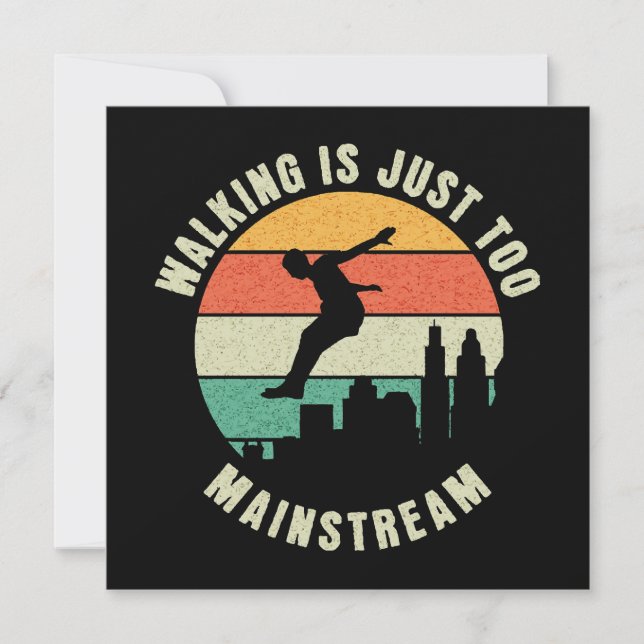 Caminar es demasiado corriente (Anverso)