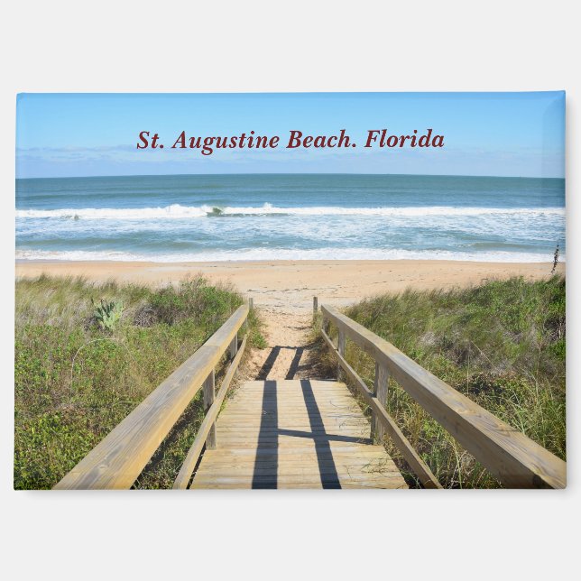 Caminar hasta el imán de la playa (Anverso)