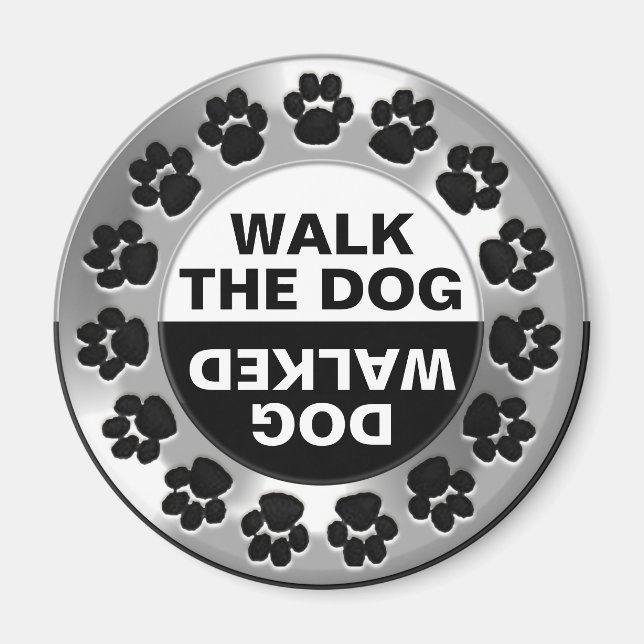 Caminar por el imán del perro (Frente)