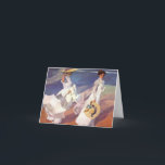 Caminar sobre la tarjeta de notas de la playa<br><div class="desc">Joaquin Sorolla 1863-1923 "Caminar en la playa"</div>