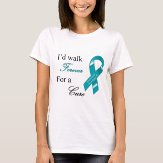 Caminaría para siempre para una camiseta de la