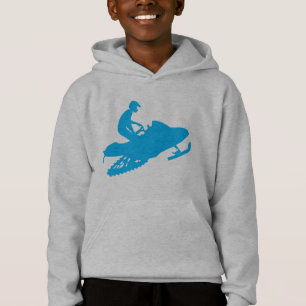Caminata de nieve/Manga azul