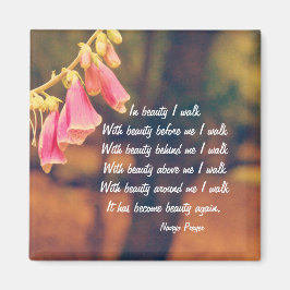 Caminata del Orador Navajo en el imán de belleza