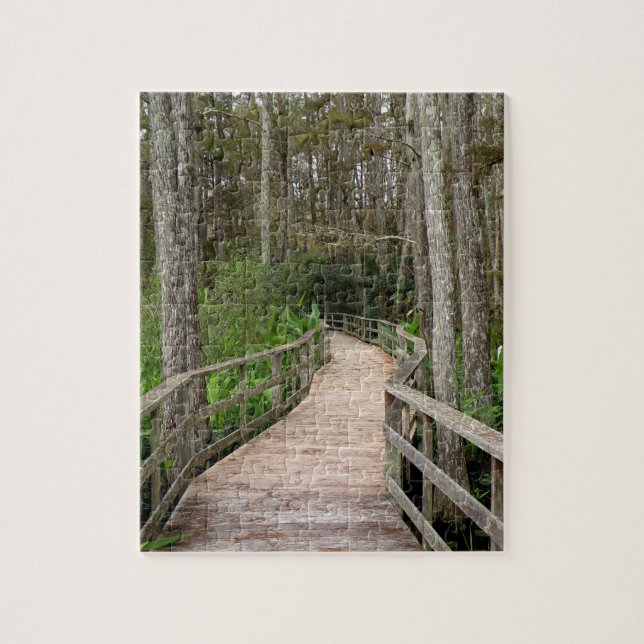 Caminata del rompecabezas en la naturaleza (Vertical)