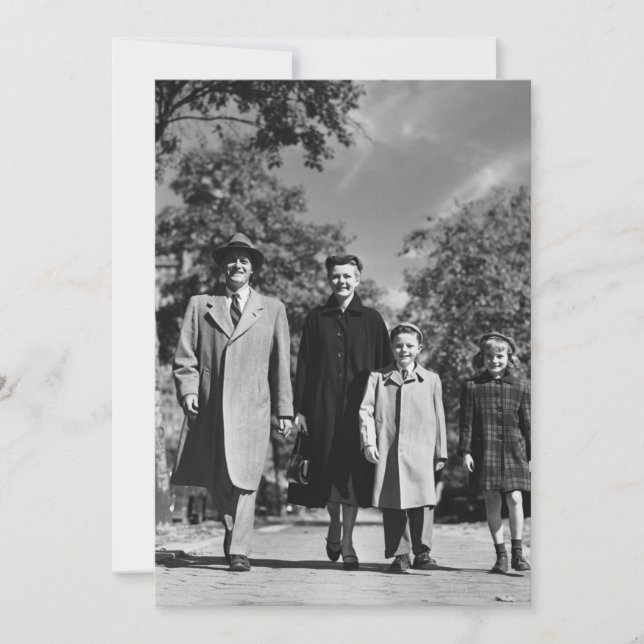 Caminata familiar (Anverso)