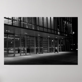 Caminata nocturna urbana en Tokio - Impresión foto