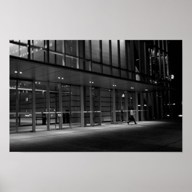 Caminata nocturna urbana en Tokio - Impresión foto (Frente)