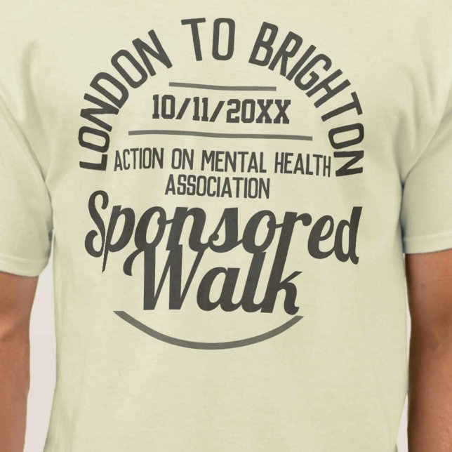 Caminata patrocinada u otra camiseta de evento (Subido por el creador)