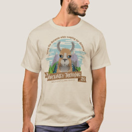 Caminata virtual: camiseta de Tan masculina