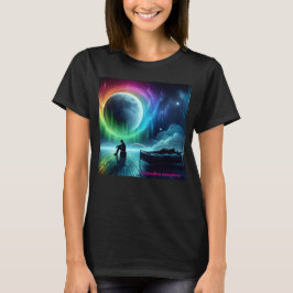 Caminatas sonoras de camiseta anónima para mujeres
