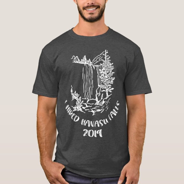Caminé por Havasu Cae camiseta - Caminata por Ariz (Anverso)