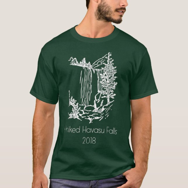 Caminé por Havasu Cae camiseta - Caminata por Ariz (Anverso)