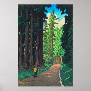 Camino a Nikko por Arte Japonés Kawase Hasui
