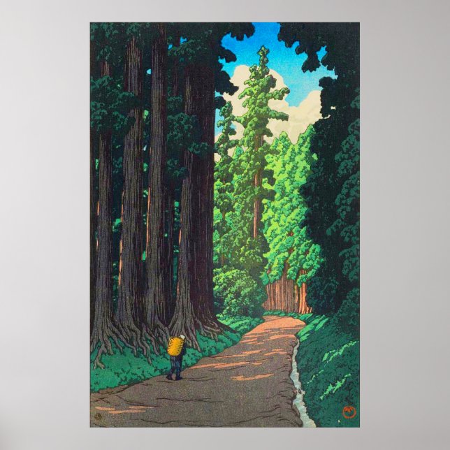 Camino a Nikko por el arte japonés Kawase Hasui (Frente)