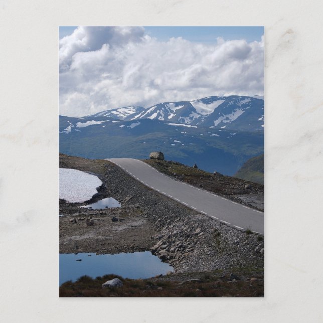 Camino a ninguna parte - Tarjeta postal (Anverso)