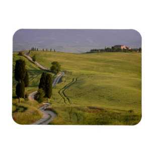 Camino a Terrapille en el imán de Toscana