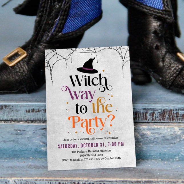 Camino Bruto A La Invitación Fiesta De Halloween (Subido por el creador)