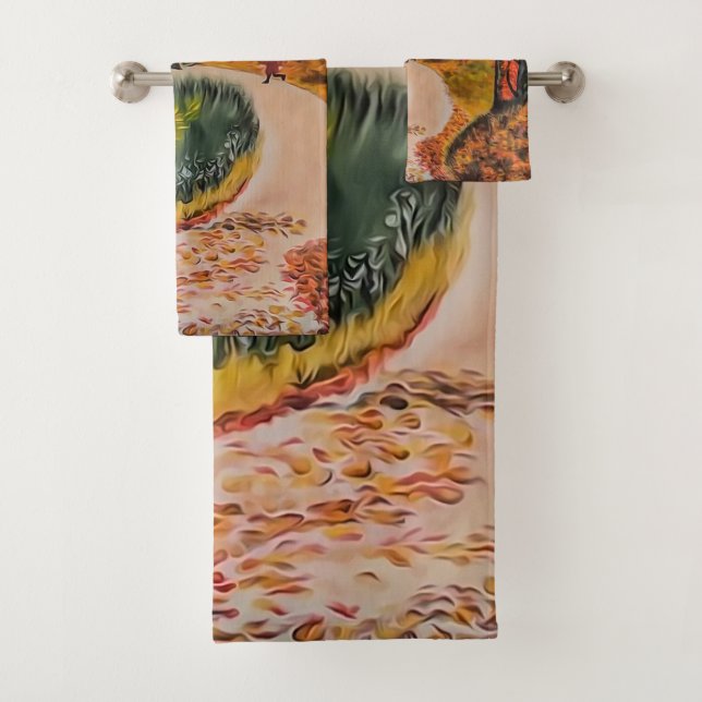 Camino de bosque sinuoso (In situ)