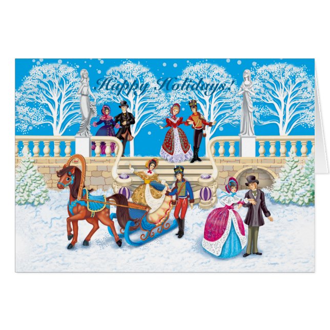 Camino de invierno (Anverso (Horizontal))