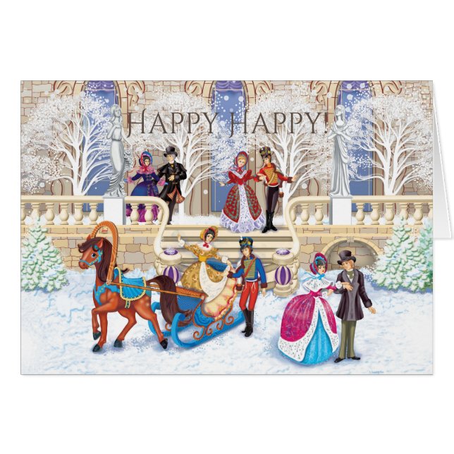 Camino de invierno (Anverso (Horizontal))