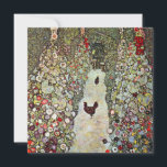Camino de jardín con pollos, Gustav Klimt, Art Nou<br><div class="desc">El Camino del Jardín con Pollos (1916) de Gustav Klimt es un simbolismo de arte de la época victoriana. Una escena natural con pollos en el jardín de flores del patio trasero de una granja. Sobre el artista: Gustav Klimt (1862-1918) fue un pintor sinfín austríaco y uno de los miembros...</div>