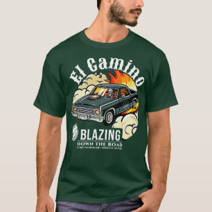 Camino de la camiseta oscura