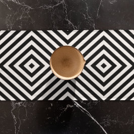 Camino De Mesa Corto 3.ª Ilusión cuadrada