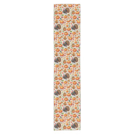 Camino De Mesa Corto Acción de Gracias Tom Turkey