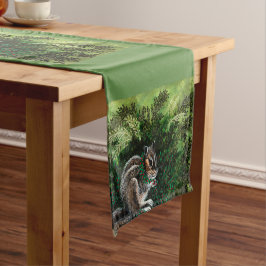 Camino De Mesa Corto Acebo Tablerunner del Chipmunk