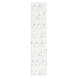 Camino De Mesa Corto Acuarela Feliz Pascua