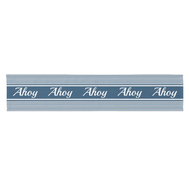 Camino De Mesa Corto Ahoy (Horizontal)