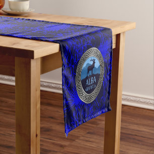 Camino De Mesa Corto Alba Gu Brath Knot Corto Table Runner