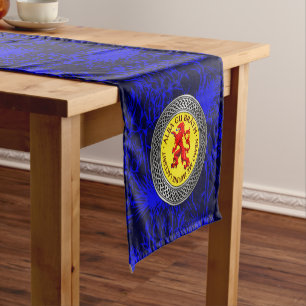 Camino De Mesa Corto Alba Gu Brath Lion Rampant Knot
