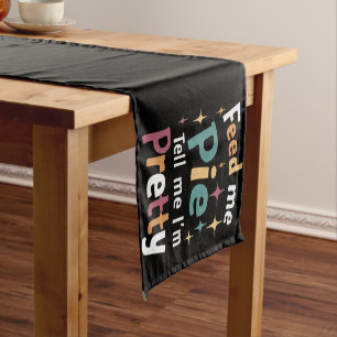 Camino De Mesa Corto Alimentame Pie y dime que soy Bonito Acción de Gra