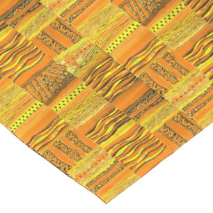 Camino De Mesa Corto Amarillo de Kente