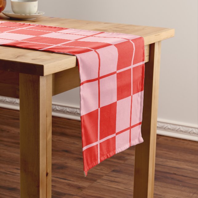 Camino De Mesa Corto Argyle Checkerboard Plaid (In Situ)