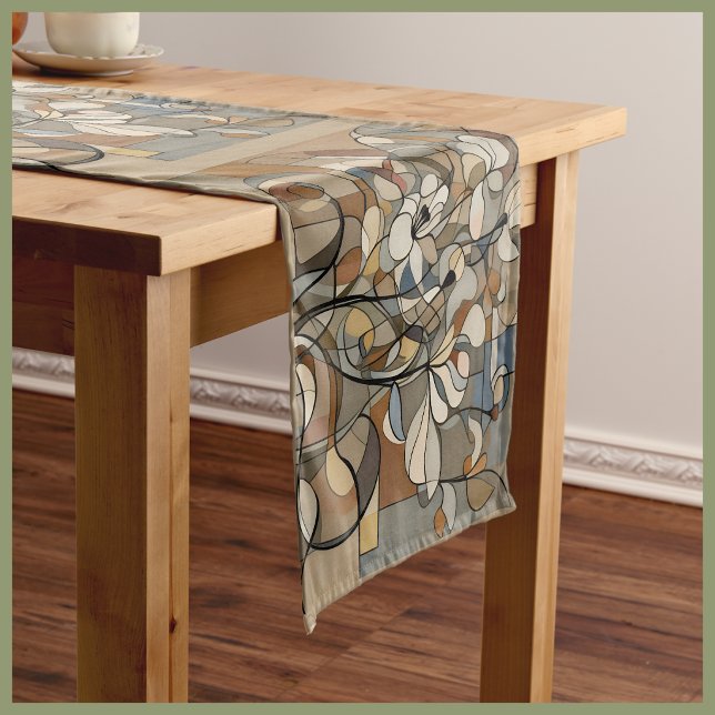 Camino De Mesa Corto As de Copas (Ace of Cups Short Table Runner
)