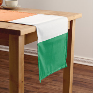Camino De Mesa Corto Bandera de Irlanda