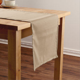 Camino De Mesa Corto Beige