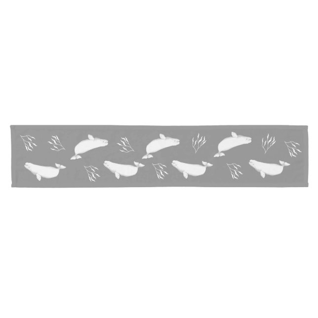 Camino De Mesa Corto Beluga Whale Gray (Horizontal)