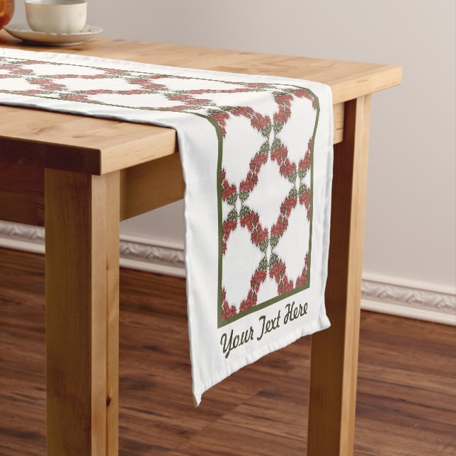 Camino De Mesa Corto Bugainvillea Table Runner (In Situ)