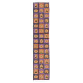 Camino De Mesa Corto Calabazas de Halloween